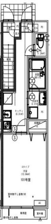 夢前川駅 徒歩7分 1階の物件間取画像